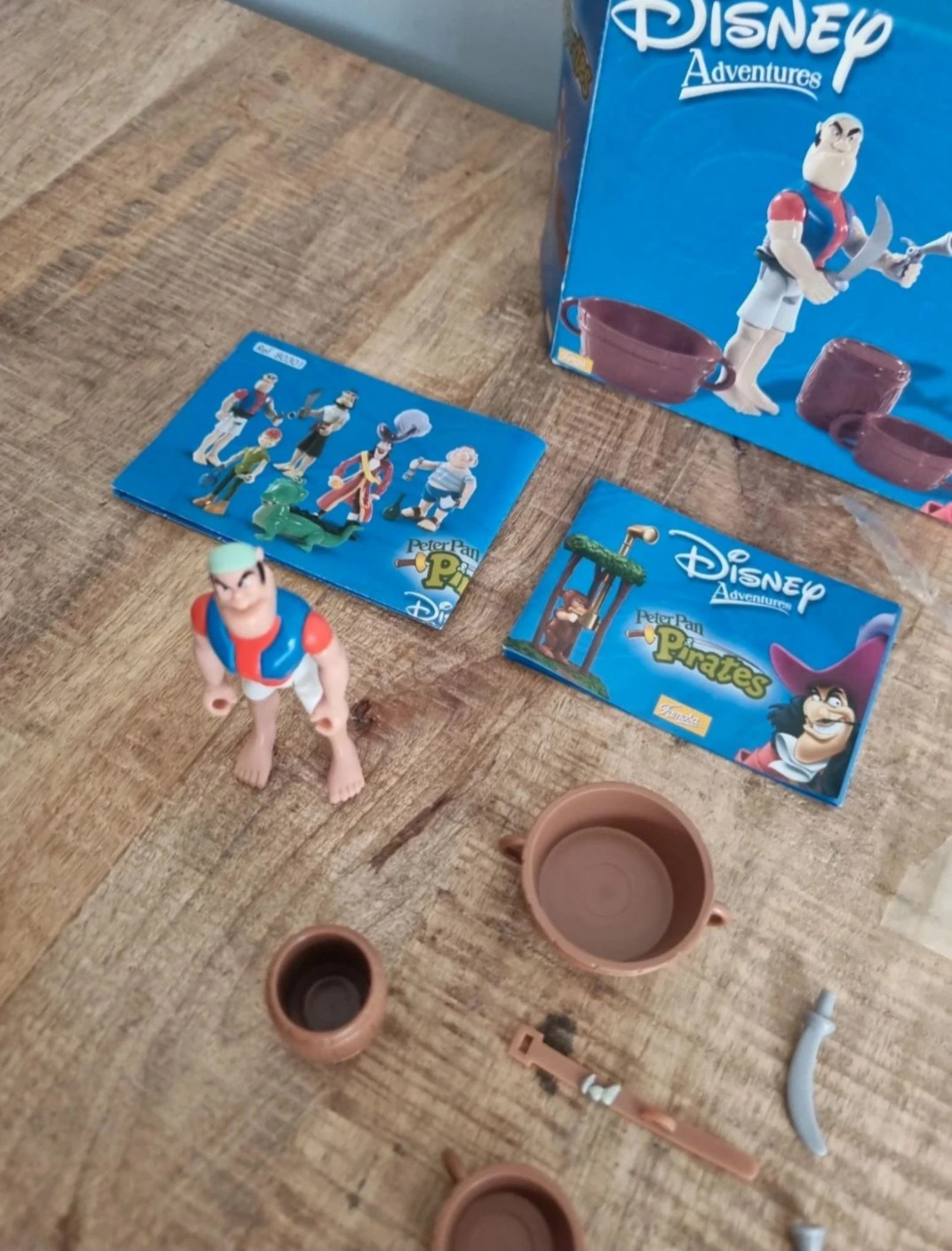 Figurinha articulada vintage - Pirata Disney Adventures Peter Pan & Pirates – photo 6